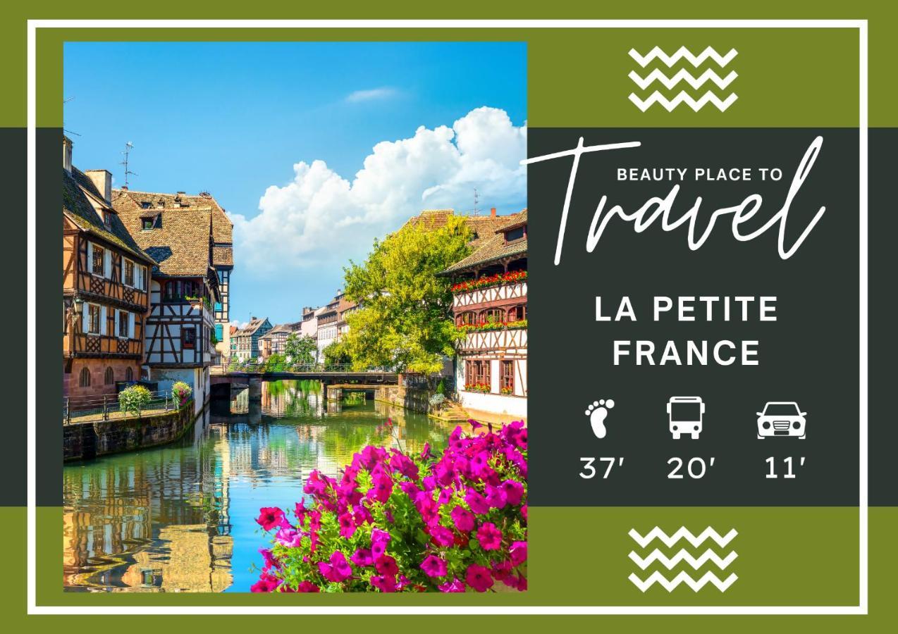 Petit Manoir En Ville - Parking Prive - 15 Min Hyper-Centre สตราสบูร์ก ภายนอก รูปภาพ
