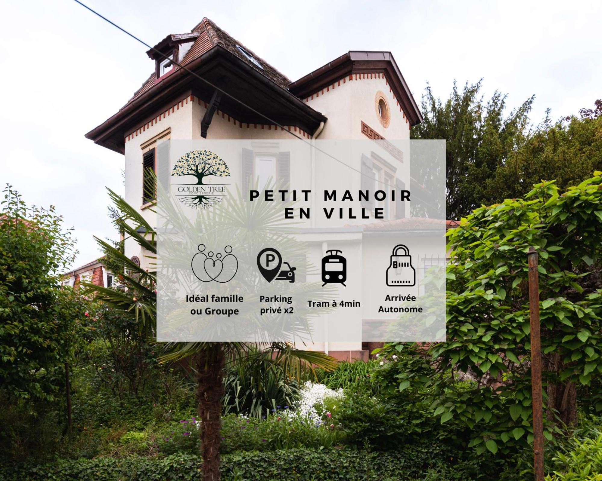 Petit Manoir En Ville - Parking Prive - 15 Min Hyper-Centre สตราสบูร์ก ภายนอก รูปภาพ